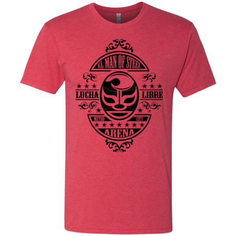 T-Shirts Vintage Red / Small luchamanofsteel Men's Triblend T-Shirt