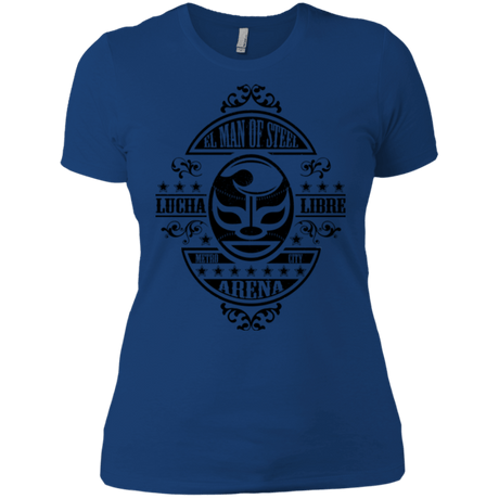 T-Shirts Royal / X-Small luchamanofsteel Women's Premium T-Shirt