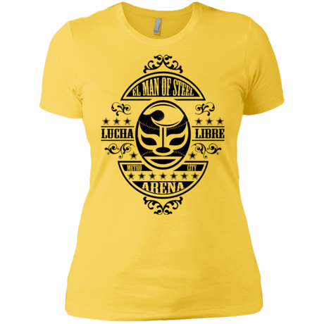 T-Shirts Vibrant Yellow / X-Small luchamanofsteel Women's Premium T-Shirt