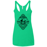 T-Shirts Envy / X-Small luchamanofsteel Women's Triblend Racerback Tank