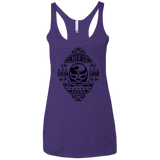 T-Shirts Purple / X-Small luchamanofsteel Women's Triblend Racerback Tank