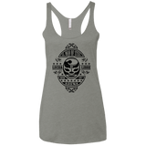 T-Shirts Venetian Grey / X-Small luchamanofsteel Women's Triblend Racerback Tank