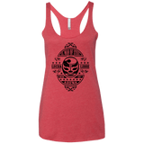 T-Shirts Vintage Red / X-Small luchamanofsteel Women's Triblend Racerback Tank