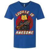 T-Shirts Royal / X-Small Lucille is Awesome Men's Premium V-Neck