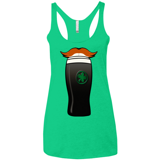 T-Shirts Envy / X-Small Luck of The Irish Women's Triblend Racerback Tank