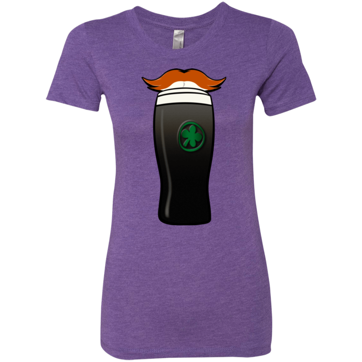 T-Shirts Purple Rush / Small Luck of The Irish Women's Triblend T-Shirt