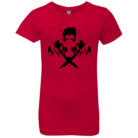 T-Shirts Red / YXS Luffy Girls Premium T-Shirt