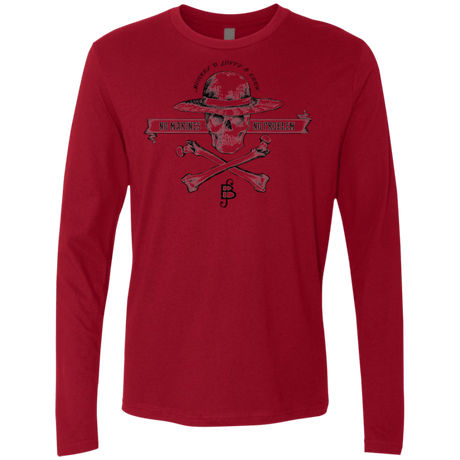 T-Shirts Cardinal / Small Luffy Men's Premium Long Sleeve