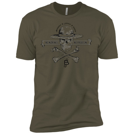 T-Shirts Military Green / X-Small Luffy Men's Premium T-Shirt
