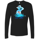 T-Shirts Black / Small Luffy sea 2 Men's Premium Long Sleeve