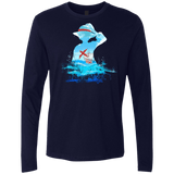 T-Shirts Midnight Navy / Small Luffy sea 2 Men's Premium Long Sleeve