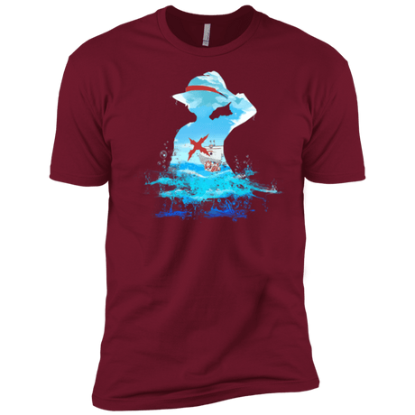 T-Shirts Cardinal / X-Small Luffy sea 2 Men's Premium T-Shirt