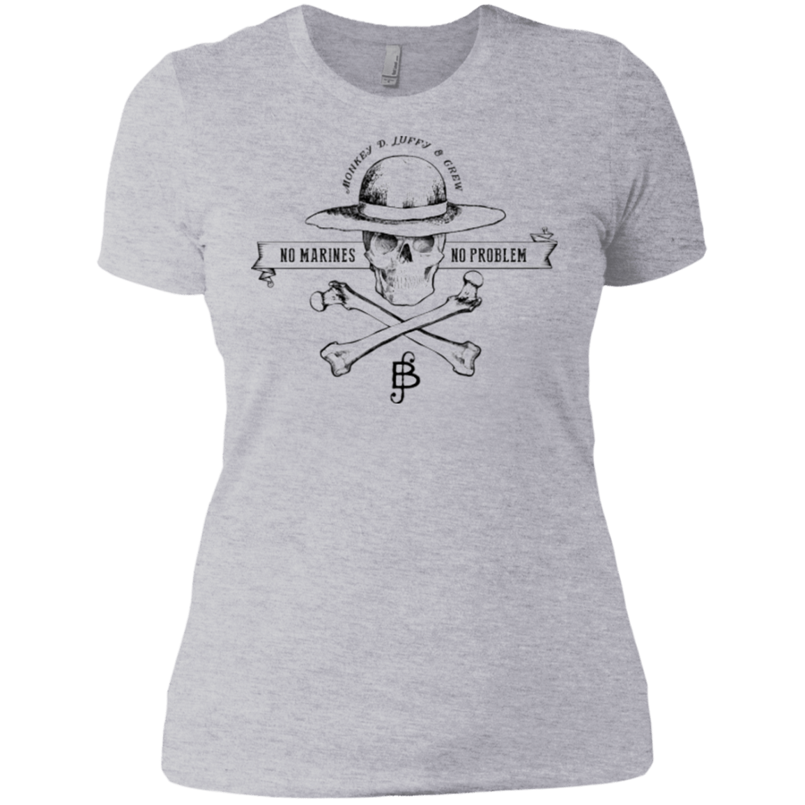 T-Shirts Heather Grey / X-Small Luffy Women's Premium T-Shirt