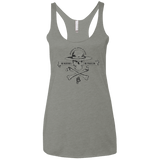 T-Shirts Venetian Grey / X-Small Luffy Women's Triblend Racerback Tank