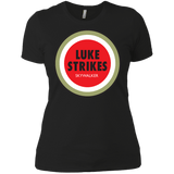 T-Shirts Black / X-Small Luke Strikes Women's Premium T-Shirt