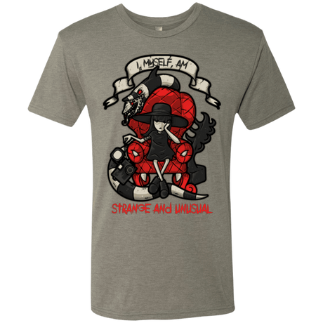 T-Shirts Venetian Grey / Small LYDIA THE STRANGE Men's Triblend T-Shirt