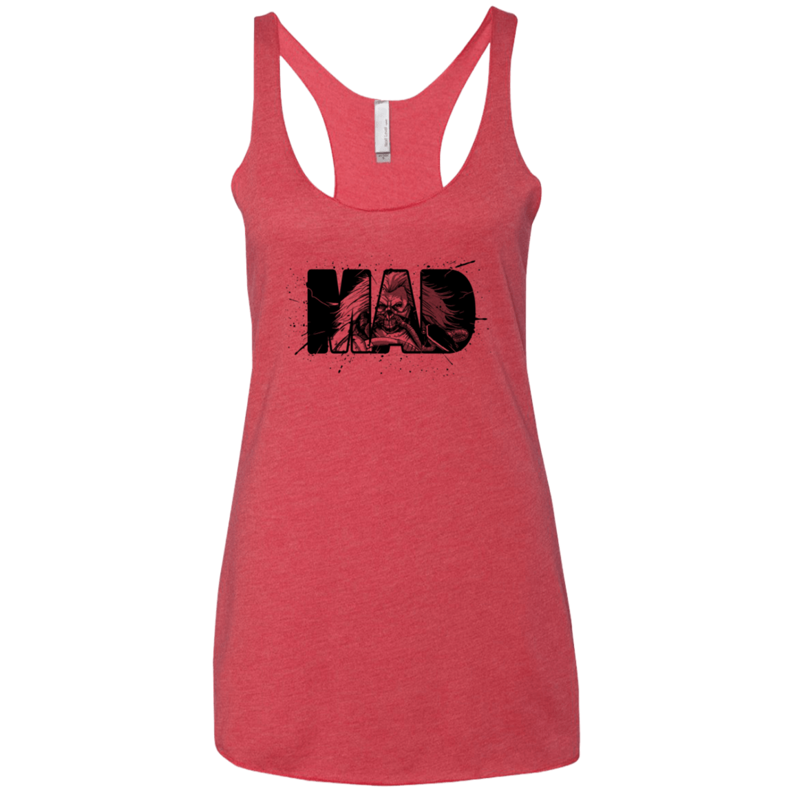 T-Shirts Vintage Red / X-Small MAD Women's Triblend Racerback Tank