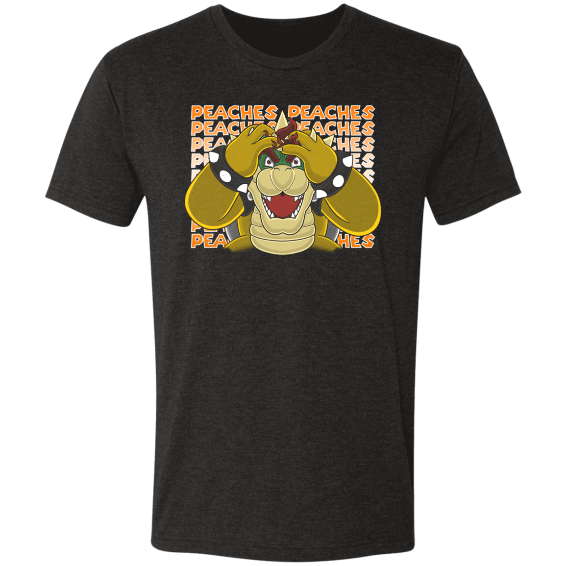 T-Shirts Vintage Black / S Madness for Peach Men's Triblend T-Shirt