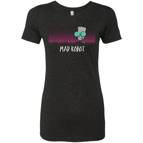 T-Shirts Vintage Black / Small MADROBOT Women's Triblend T-Shirt