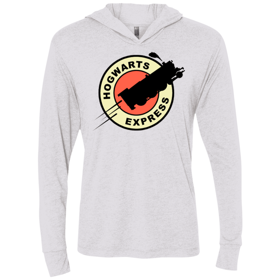 T-Shirts Heather White / X-Small Magic Express Triblend Long Sleeve Hoodie Tee