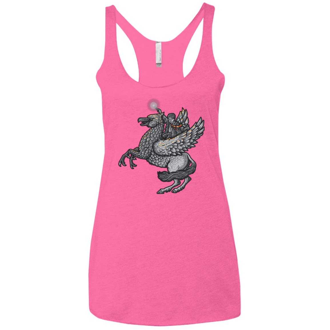 T-Shirts Vintage Pink / X-Small MAGIC FLY Women's Triblend Racerback Tank