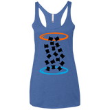 T-Shirts Vintage Royal / X-Small Magic portal Women's Triblend Racerback Tank