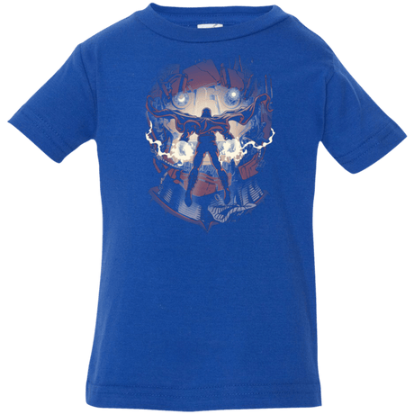 T-Shirts Royal / 6 Months Magnetic Confrontation Infant Premium T-Shirt