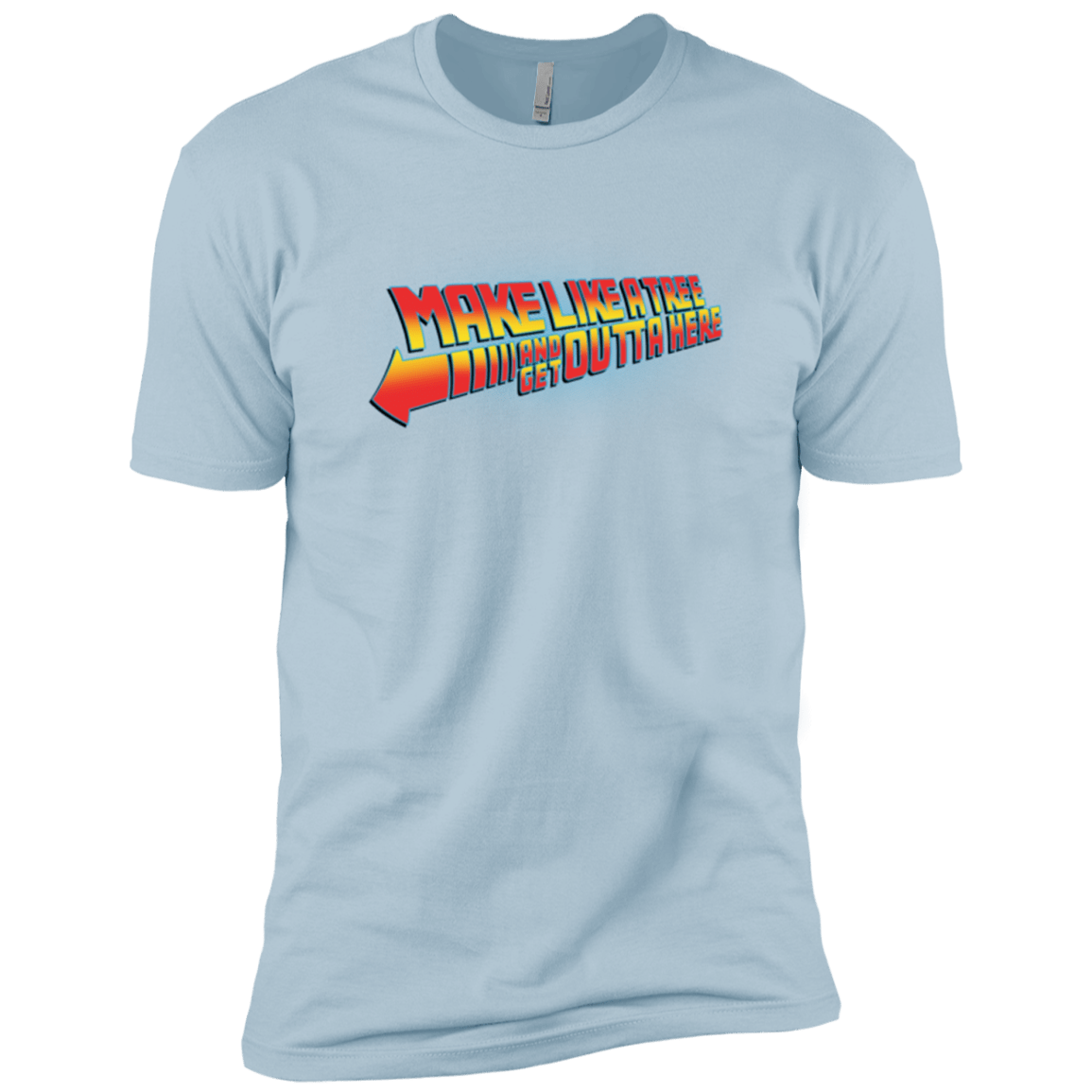 T-Shirts Light Blue / YXS Make Like A Tree Boys Premium T-Shirt