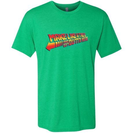 T-Shirts Envy / Small Make Like A Tree Men's Triblend T-Shirt