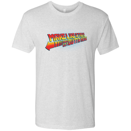 T-Shirts Heather White / Small Make Like A Tree Men's Triblend T-Shirt