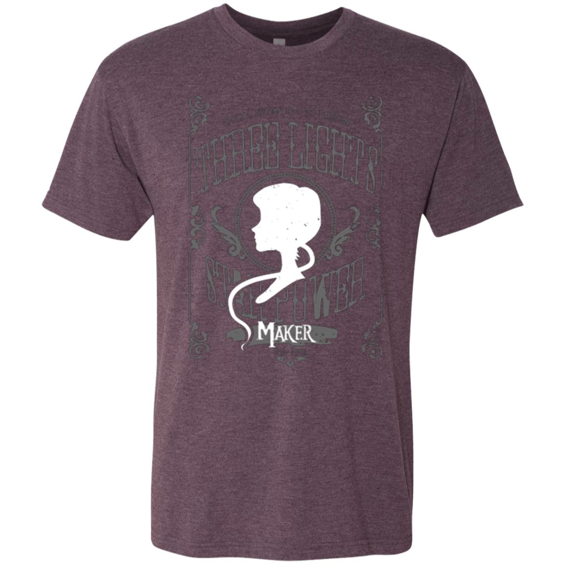 T-Shirts Vintage Purple / Small Maker Men's Triblend T-Shirt