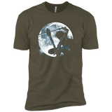 T-Shirts Military Green / X-Small Male Gamer Moon Men's Premium T-Shirt
