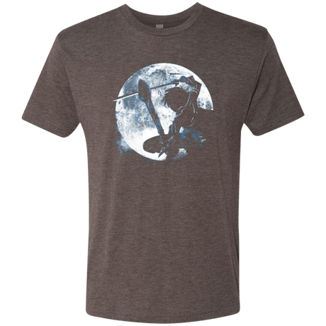 T-Shirts Macchiato / Small Male Gamer Moon Men's Triblend T-Shirt