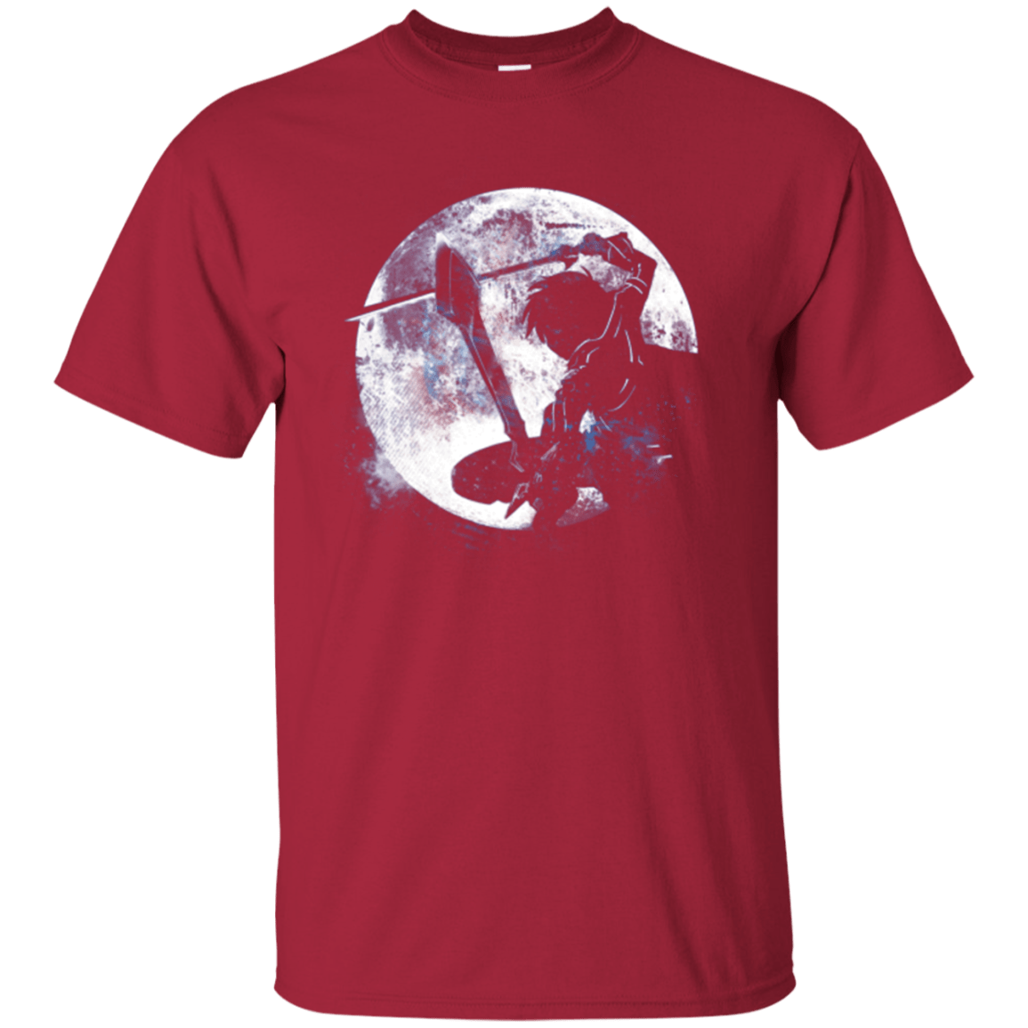 T-Shirts Cardinal / Small Male Gamer Moon T-Shirt