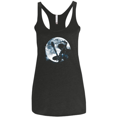 T-Shirts Vintage Black / X-Small Male Gamer Moon Women's Triblend Racerback Tank