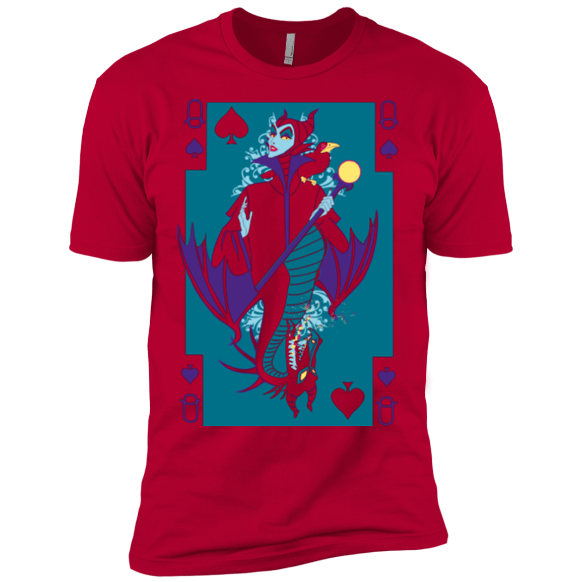 T-Shirts Red / X-Small Maleficard Men's Premium T-Shirt