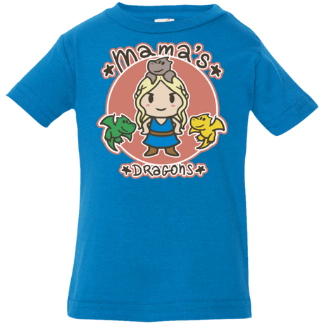 T-Shirts Cobalt / 6 Months Mamas Dragons Infant PremiumT-Shirt