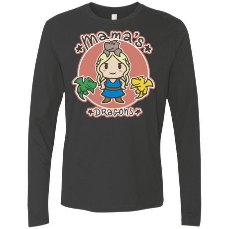 T-Shirts Heavy Metal / Small Mamas Dragons Men's Premium Long Sleeve