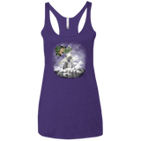 T-Shirts Purple / X-Small Man of Tomorrow Women's Triblend Racerback Tank