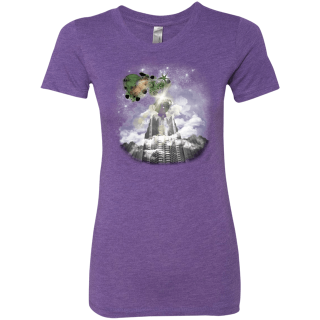 T-Shirts Purple Rush / Small Man of Tomorrow Women's Triblend T-Shirt