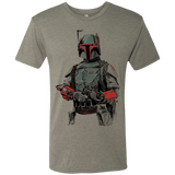 T-Shirts Venetian Grey / Small Mandalorian Bounty Hunter Men's Triblend T-Shirt