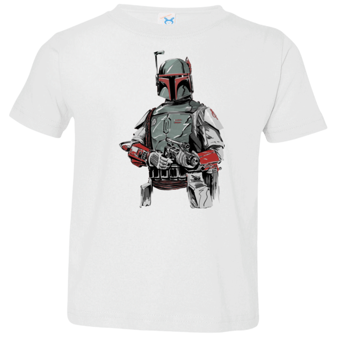 T-Shirts White / 2T Mandalorian Bounty Hunter Toddler Premium T-Shirt