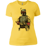 T-Shirts Vibrant Yellow / X-Small Mandalorian Bounty Hunter Women's Premium T-Shirt