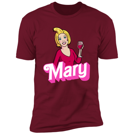 T-Shirts Cardinal / S Mary Doll Men's Premium T-Shirt