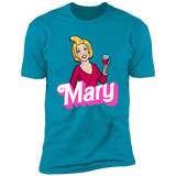 T-Shirts Turquoise / S Mary Doll Men's Premium T-Shirt