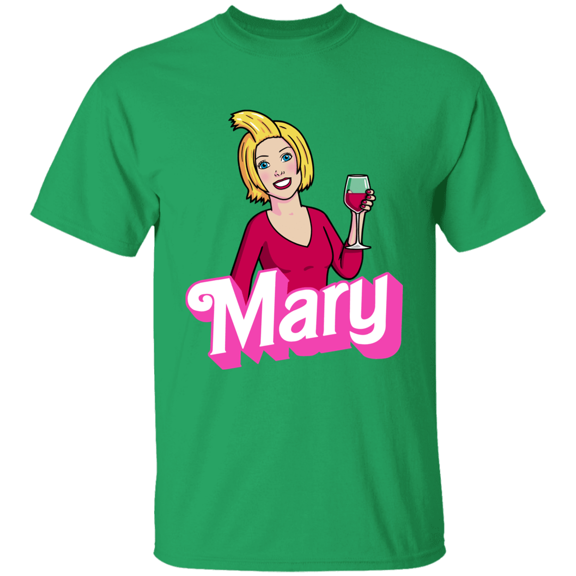 T-Shirts Irish Green / YXS Mary Doll Youth T-Shirt