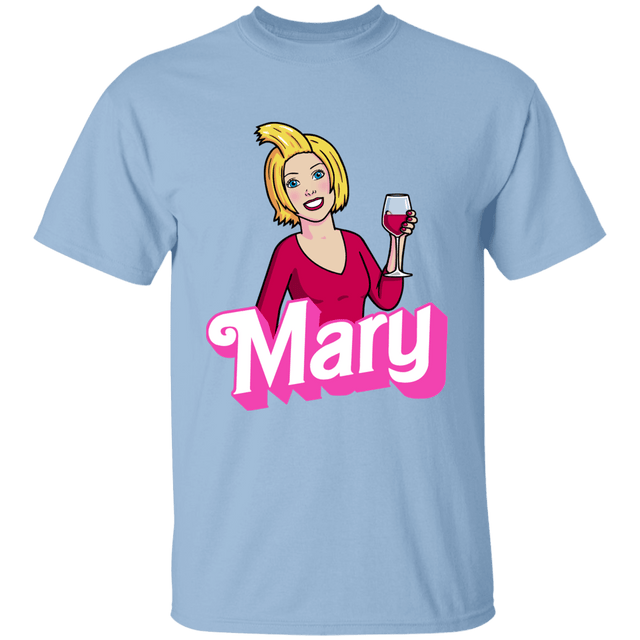 T-Shirts Light Blue / YXS Mary Doll Youth T-Shirt