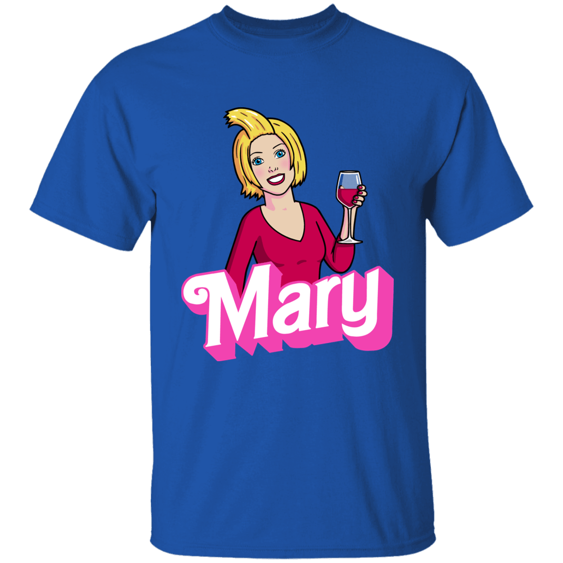 T-Shirts Royal / YXS Mary Doll Youth T-Shirt