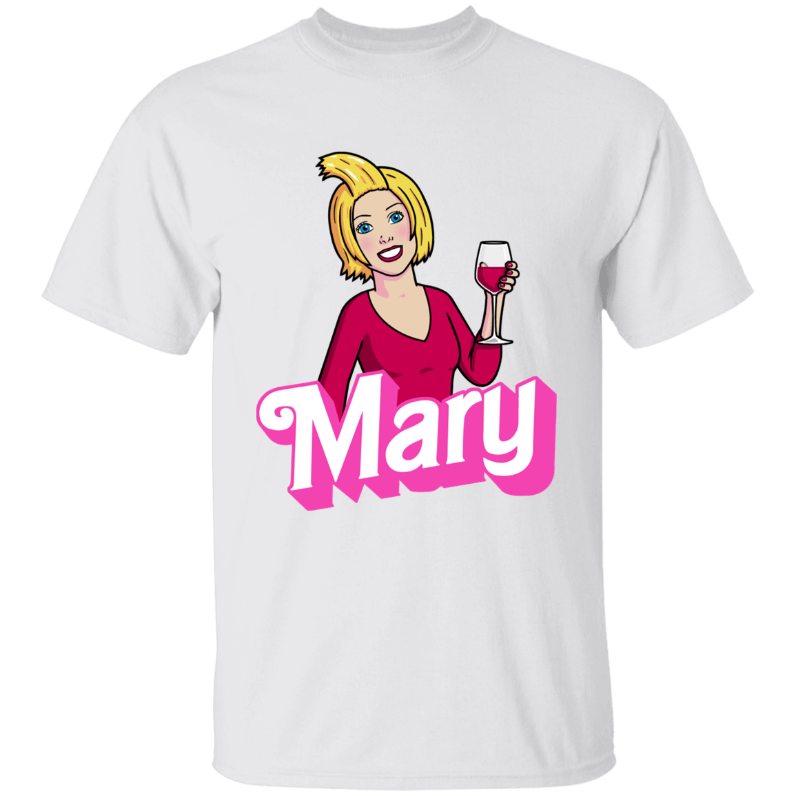 T-Shirts White / YXS Mary Doll Youth T-Shirt