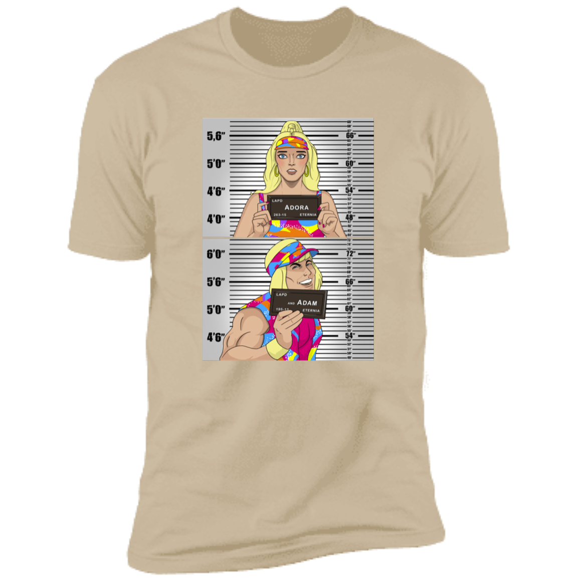 T-Shirts Sand / S Master of Mugshot Men's Premium T-Shirt